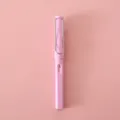 Pluma estilográfica rosa, diseño de clip de alambre, instrumento de escritura, accesorio de escritorio. - Púrpura