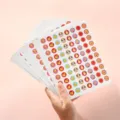 Pegatinas de recompensa lindas de dibujos animados para niños y alumnos redondas. - Sonrisa de Panda / 50 Hojas