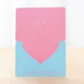 Carte de vœux cœur créative pour Saint Valentin bénédiction cadeau carte vue principale - Bleu Clair
