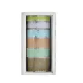 Retro PET tape set lace series decorative DIY stationery journaling colorful tapes 6 rolls pack - 2 Qianruo