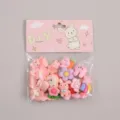 DIY niedliche Harz Cartoon Anhänger Set, perfekt für Handyhüllen Dekoration und Basteln. - Rosa Serie