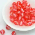 Red white resin beads with gold foil glitter loose beads DIY handmade bracelet accessories - 8mm / Aperture Approx. 1.6mm / Red
