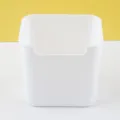 Weißer Kunststoff Desktop Aufbewahrungsbox Organizer für Schreibwaren, Büro, Make-up. - Weiß