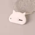 Mini niedlicher Katzen-Cutter, tragbarer Taschen-Paketöffner mit Pfoten-Schieber für Alltag. - Weiße Katze