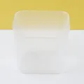 Boîte de rangement de bureau en plastique transparent pour papeterie et cosmétiques. - Transparent