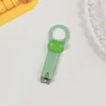 Cute Green Frog Cartoon Nail Clipper Portable Stainless Steel Manicure Tool For Daily Use - Cute Frog