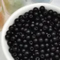 4mm black round loose beads glass beads DIY handmade bracelet necklace jewelry accessories - 100颗装 (4mm) / Black