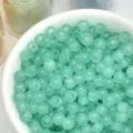 4mm mint green loose beads glass beads DIY handmade bracelet necklace jewelry making accessories - 100颗装 (4mm) / Green