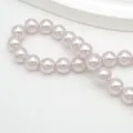 Perline di vetro DIY perle rosa sciolte imitazione perle per creazione gioielli accessori. - 3 mm (circa 130 pezzi) / Perla di imitazione di alta qualità - Rosa chiaro