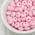Perline abaco rosa chiaro distanziatori per la creazione di gioielli bracciali accessori - Colore loto
