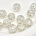 16mm perline di cristallo strass perline sfuse colorate Shamballa per gioielli fai da te. - Aurora boreale
