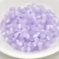 4mm brushed cat eye glass beads round spacer beads DIY handmade bracelet jewelry making. - 4mm / Light Purple