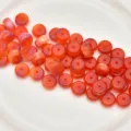 Photochromic abacus beads UV color changing wheel beads DIY craft bracelet phone charm - 7#