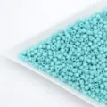 Light blue glass seed beads cylinder beads DIY handmade bracelet jewelry accessories - Lake Blue