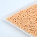 Small pastel peach glass seed beads for DIY jewelry making, bracelets, and handmade crafts. - Light Ginger