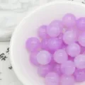 Purple acrylic tie-dye imitation jade loose beads for DIY bracelet jewelry making accessories - 6. Elegant Purple