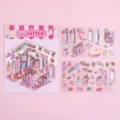 Miniatura Escena PET Casa Estéreo Niños Pegatinas Diario 3D Paisaje Pegatina Variante - Tienda de Ropa