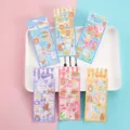 Set de pegatinas de dibujos animados para diario, pegatinas decorativas láser para fotos. - Juego Multi-Tema / 6 piezas