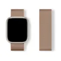 Rose gold Milanese loop metal watch band for Apple Watch series 10 smart watch replacement strap. - Rose Gold Milanese