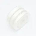 Filo di giada bianco corda in nylon 72 per braccialetti fai da te e creazione di gioielli. - 0,8 mm (circa 10 m) / Bianco