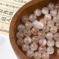 Perline sfuse di vetro occhio di gatto rosa macaron per bracciali collane gioielli fai da te. - 6mm / Champagne