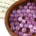 Purple cat eye glass loose beads for DIY handmade bracelets necklaces jewelry making accessories. - Purple