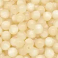 Resin cat's eye beads round loose beads handmade DIY jewelry crafting supplies 8-16mm - Beige