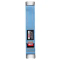 Cinturino per orologio in tela di jeans blu per Huawei watch 5 ricambio sportivo casual. - Connettore a pressione specifico per Huawei Watch 5 / Anse in titanio e blu chiaro