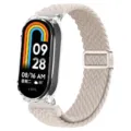 Bracelet de montre en nylon tressé avec boucle magnétique et coque de protection. - Universel pour Xiaomi Band 3/4/5/6 / Starlight - Coque Transparente