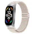 Cinturino magnetico in nylon intrecciato di ricambio per Xiaomi smart band, comodo design. - Xiaomi Mi Band 3/4 / Puntinato scintillante - cassa argento