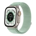Kompatibel mit Apple Watch Ultra alpine loop Nylon grüne Smartwatch Armband Zubehör - 38/40/41mm / #14 Cyanblau