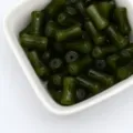 Dark green bamboo shape glass loose beads for DIY handmade bracelets jewelry making. - 6x12mm Hole Approx 1mm / Dark Green