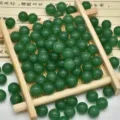 Perline di pietra verde naturale perline tonde sfuse per creazione braccialetti fai da te - 8mm / calcedonio verde