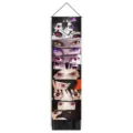 Nahaufnahme des Anime-Wandbanners mit ikonischen leuchtenden Augen und klarem HD-Druck. - Stil 1 / 32.5x130cm