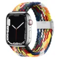 Bracelet de montre élégant en nylon tressé coloré avec boucle en métal pour remplacement. - 2# Multicolore