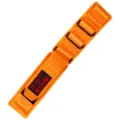 Orange nylon watch loop strap replacement woven outdoor sports band with metal buckles - 20mm / Outdoor 4 - Orange