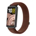 Correa tejida de repuesto para Huawei Band 11 Pro, elegante banda de bucle con textura de montaña. - 17# Terracota