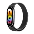 Correa de repuesto milanesa de acero inoxidable magnética para pulsera inteligente - Modelo Magnético / Negro