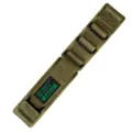 Military green nylon watch strap compatible with Huawei GT and Samsung smartwatches, durable. - 20mm / Outdoor 4 - Green