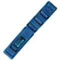 Blue nylon watch strap loop replacement for smart watch sports durable woven band adjustable - 20mm / Outdoor 4 - Blue