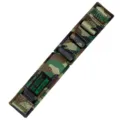 Langlebiges camouflage gewebtes Nylon Uhrenarmband Ersatzband mit Metall-Schnallen. - 20mm / Outdoor 4 - Tarnfarben