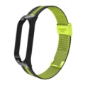 Correa de reloj de metal milanesa magnética de repuesto compatible con pulseras inteligentes - Correa de metal Milanesa con hebilla - Bloques de color negro y verde 7#