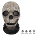 Passamontagna teschio Halloween maschera rete, costume spaventoso feste, traspirante asciugatura rapida. - Stile 8
