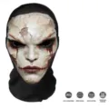 Passamontagna di Halloween con viso spaventoso screpolato, traspirante e ad asciugatura rapida. - Stile 23