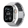 Titan Metall Magnetarmband für Smartwatch, stilvolles Ersatzarmband für den täglichen. - 42-49mm / Titan - Schwarz