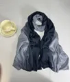 Lange viscose sjaal met verloop lichte doek dames hijab stijlvolle mode accessoire details - RY-12