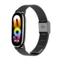 Bracelet de montre en acier inoxydable milanais magnétique noir pour tracker de fitness. - Type de Fermoir / Noir