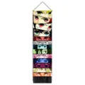 Demon Slayer Anime Charaktere Augen Wandbehang Tapisserie für Schlafzimmer Heimdekoration - Stil 4 / 32.5x130cm