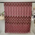 Women Long Scarf Polyester Diamond Geometric Pattern Print Shawl Fashion Accessories 185x80cm - RY-12