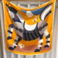 Luxury yellow silk square scarf featuring an artistic equestrian horse print for women fashion. - Warm Avant-Garde RY-39